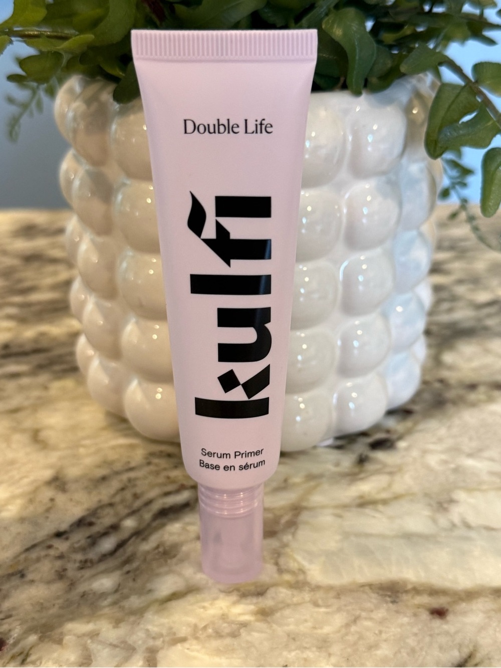 Kulfi Double Life Serum Primer 1 oz Hydrating Makeup Base Full Size New Sealed